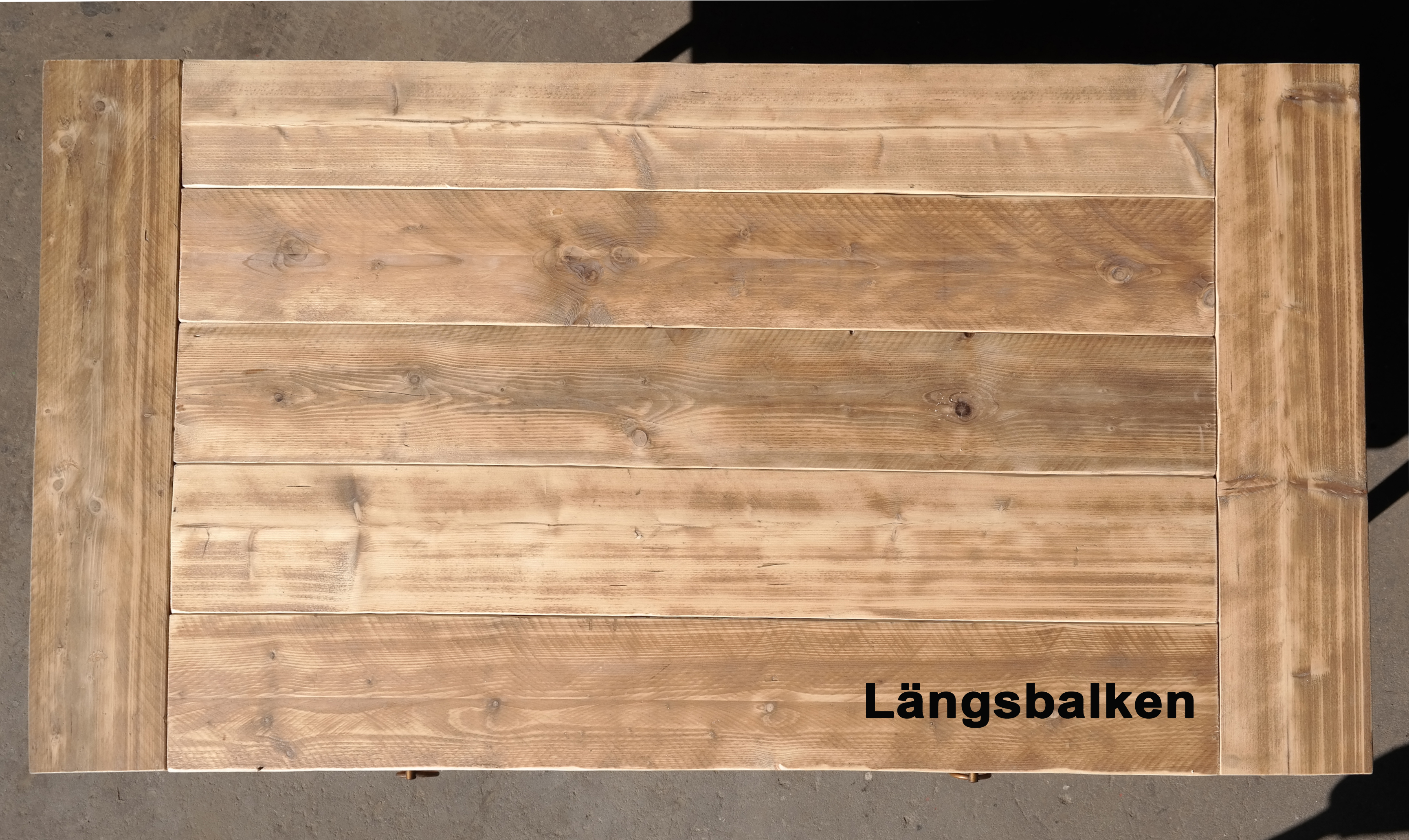 Moderne Tisch Modell TOSCANA Industrie Stil Massive Esstisch Gerüst Holz Steigerhout Loft Vintage Ga