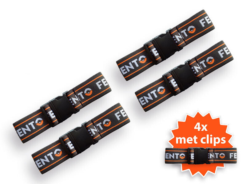 Riemen mit Clip für Fento Knieschoner Gummibänder Ersatzriemen 150 / 200+400+Pro